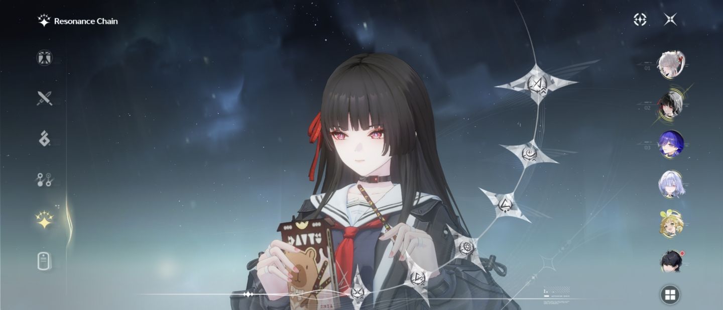 Wuthering Waves | Hiyuki S6 + Chisa + lucilla + mornye