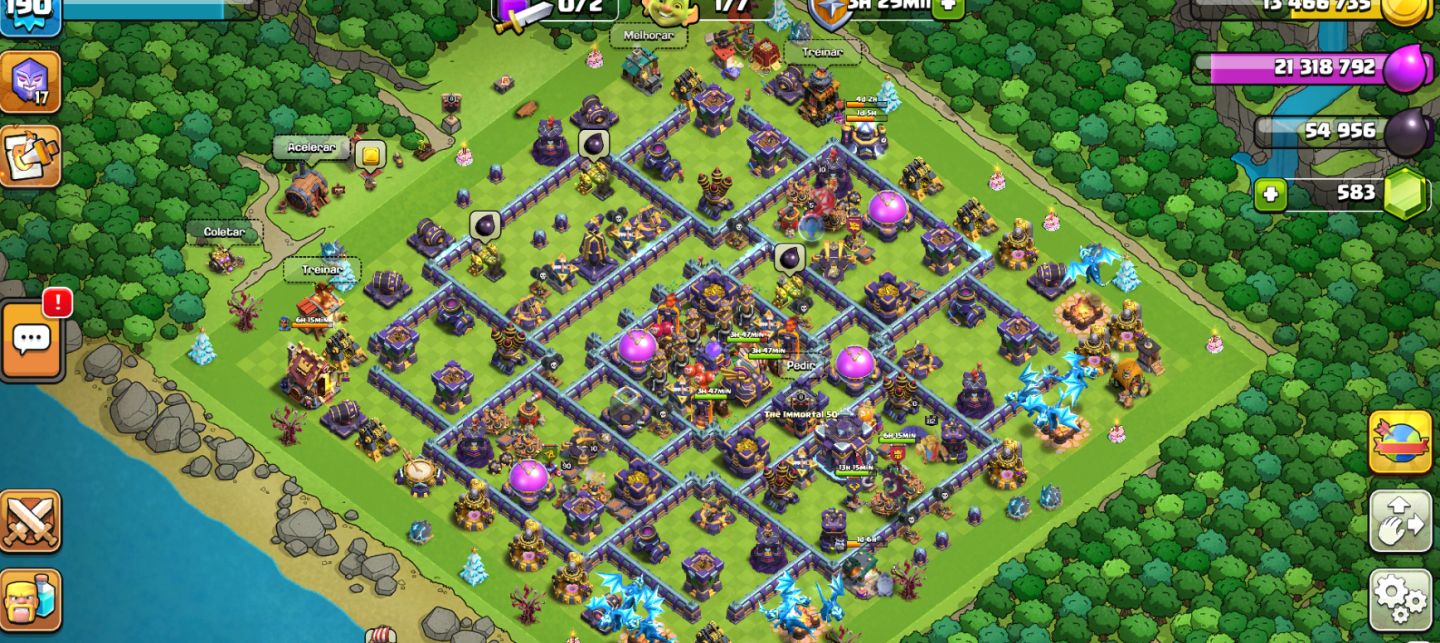 CONTA CLASH OF CLANS CV15 FULL