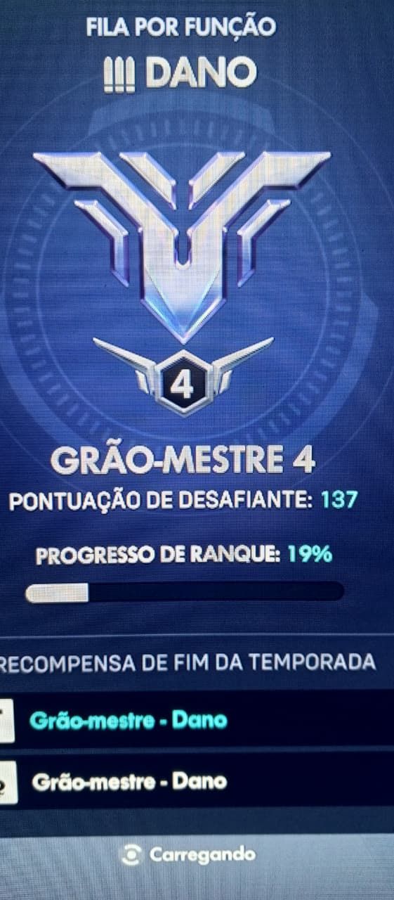 CONTA GM4 de DPS / Título Competitivo S1