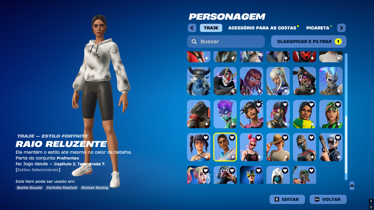 Continha fortnite FULL TRY-HARD [COM PADMÉ]