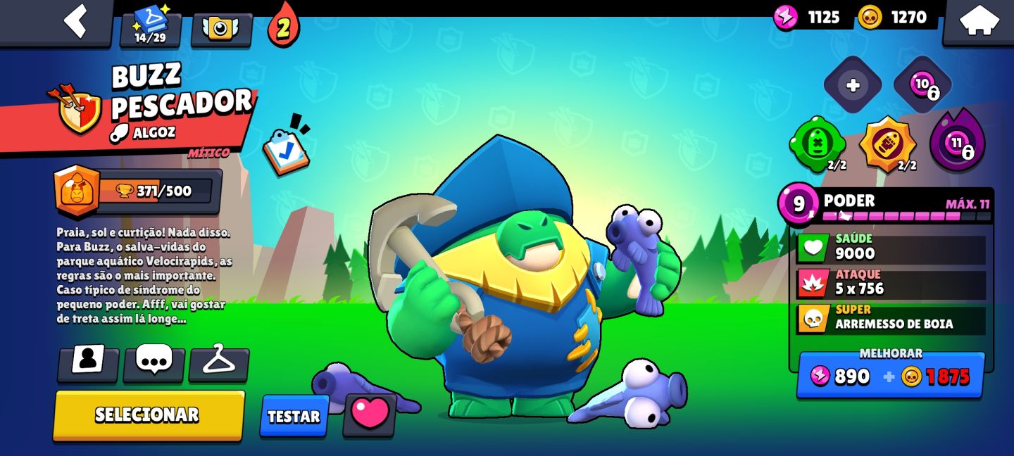 (20% Off) Lotado de Parceria | Mais de 350 skins | Todos os brawlers