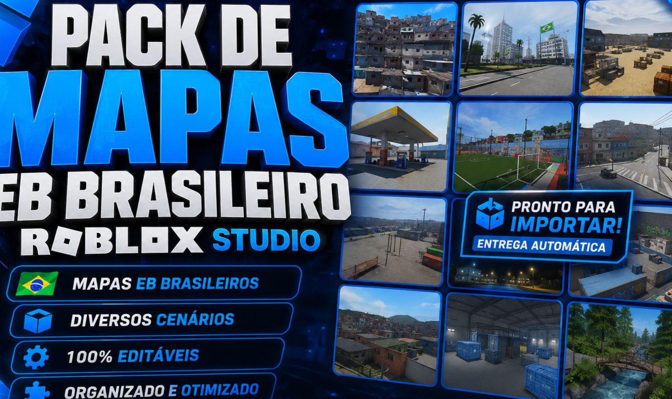 PACK DE +500 PLACES EB (EXÉRCITO BRASILEIRO) ROBLOX