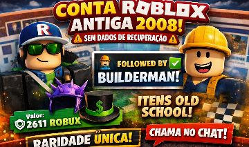 Conta Antiga do Roblox 2008 - 2193 rap [UNVERIFIED]