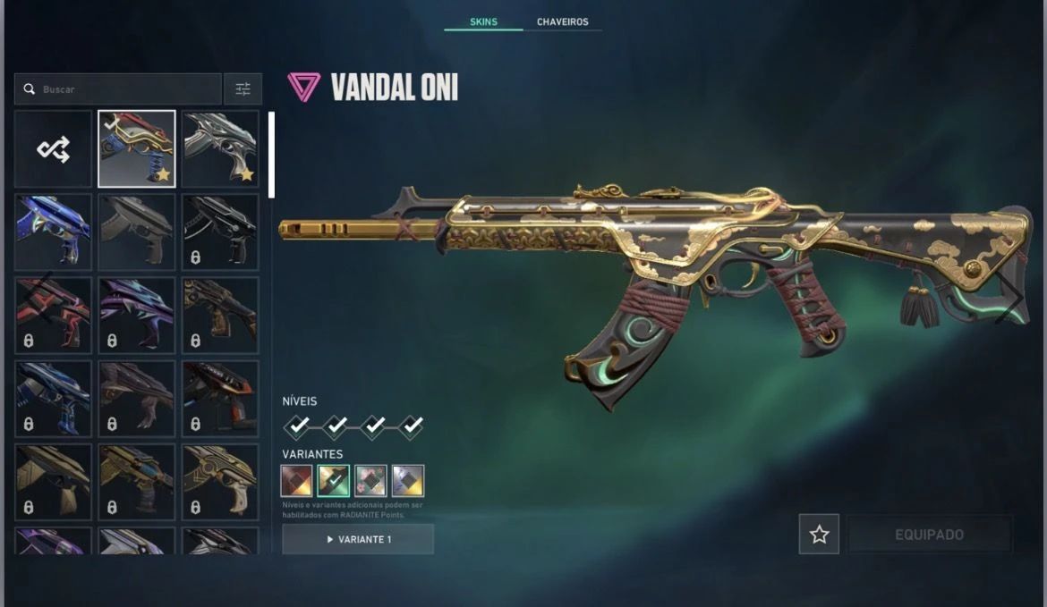 Conta Valorant Full Acesso com faca zerofang clean, além de skins de vandal e ph