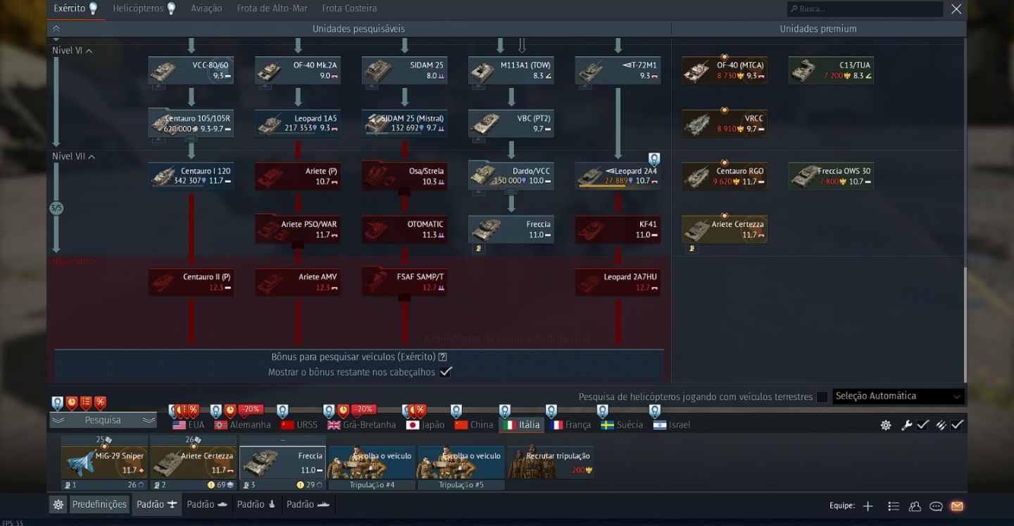 Vende-se conta war thunder nv 100 pronta para uso