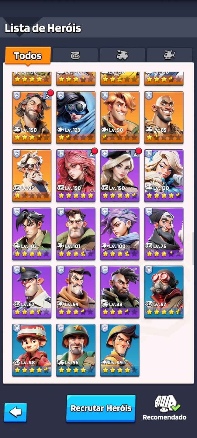 Conta Last War QG 30 Server 1722