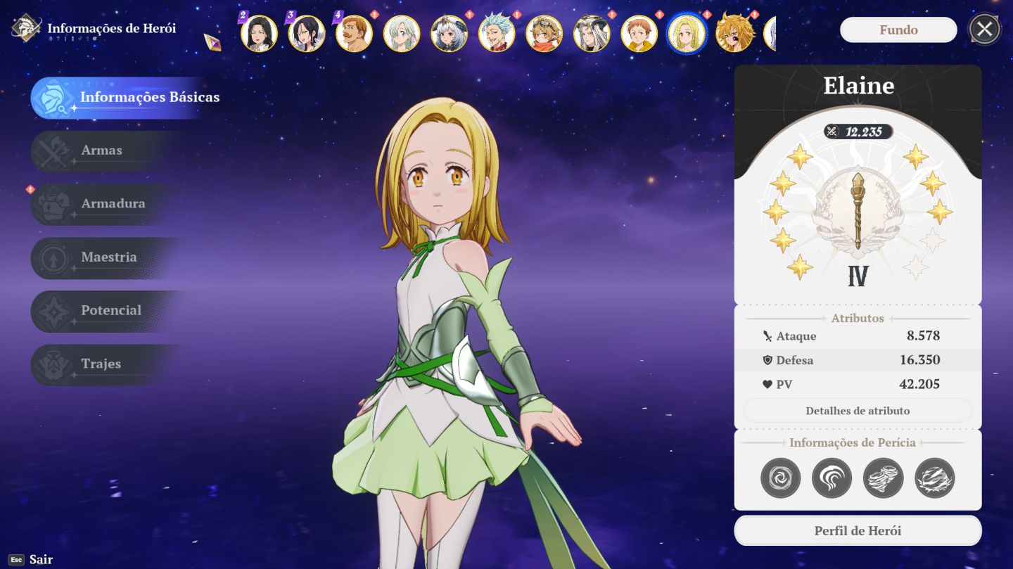 CONTA Seven Deadly Sins: Origin (MELHOR CUSTO BENEFICIO)