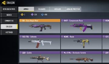 CONTA CALL OF DUTY MOBILE - NÍVEL 261