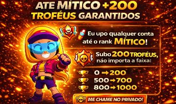 ELO JOB - SUBA RÁPIDO NO BRAWL STARS ATÉ LENDARIO