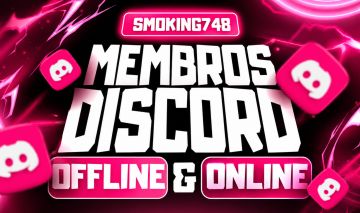 Membros Online e Offline Para o seu Servidor do Discord! [Promoção Ilimitado]