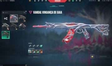 CONTA VALORANT COM FACA E VANDALS