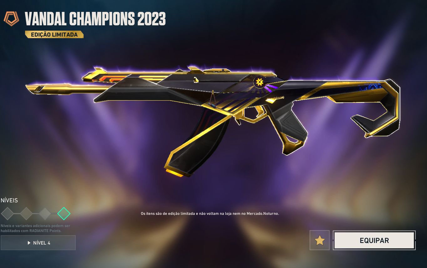 Conta de valorant com skins raras vandal champions, arcane e kuronami 2.0