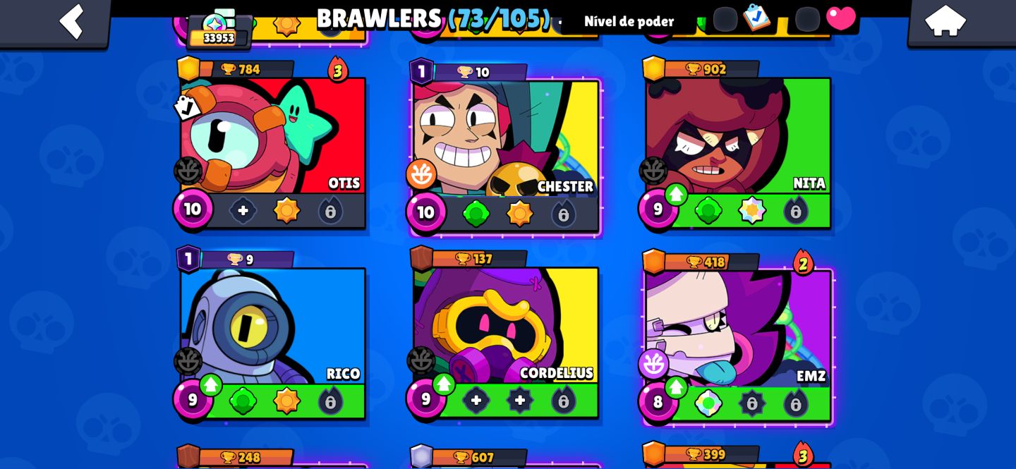 Conta brawl stars