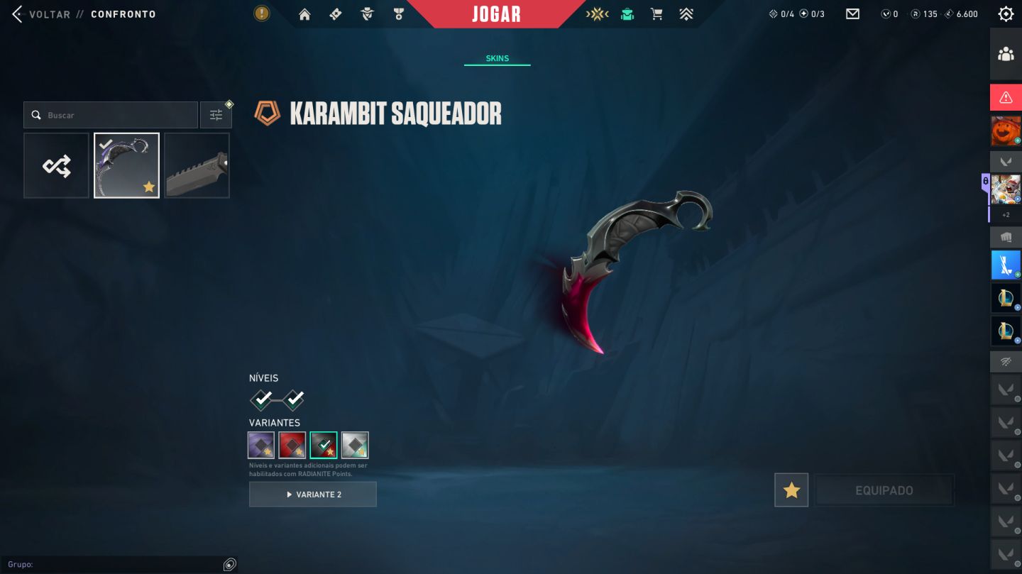 CONTA RIOT | LOL 233+ SKINS + VALORANT | KARambit SAQUEADOR