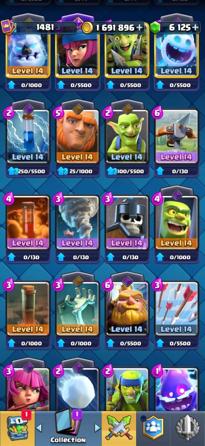 CONTA DE CLASH ROYALE COM MUITO RECURSO - ACEITO QUALQUER PROPOSTA PRA SAIR LOGO