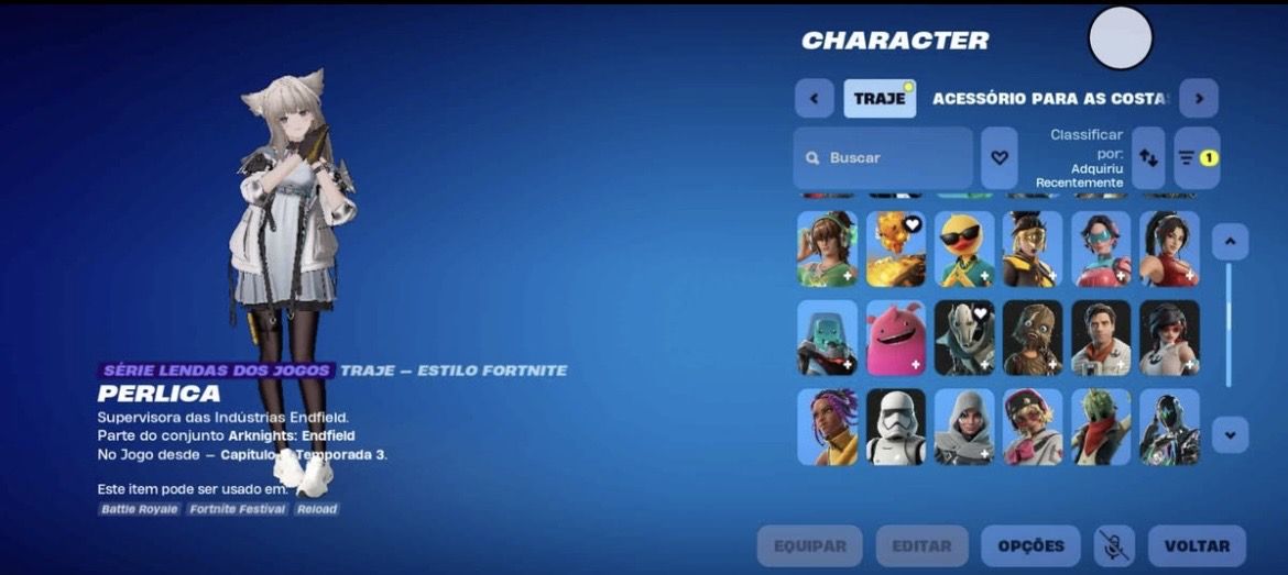 CONTA FORTNITE TRYHARD