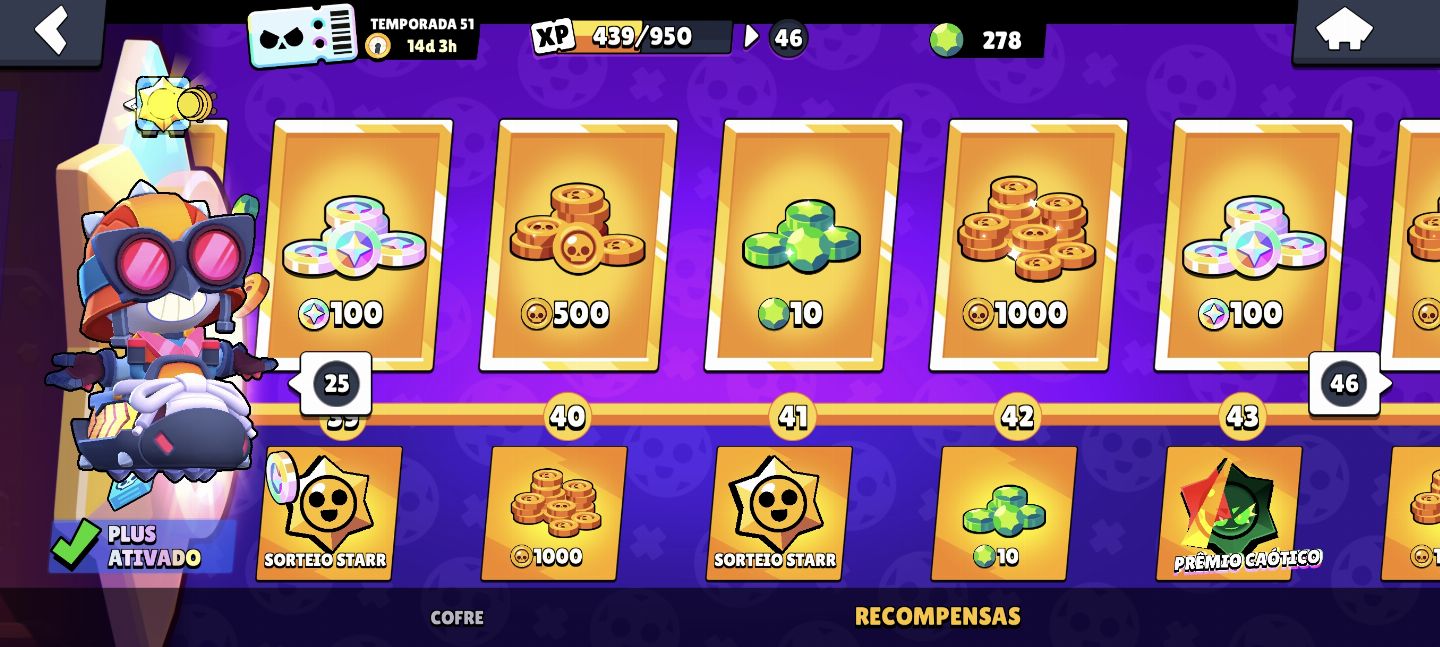 Conta de brawl stars criada desde 2018 com todos os bralwers até o momento