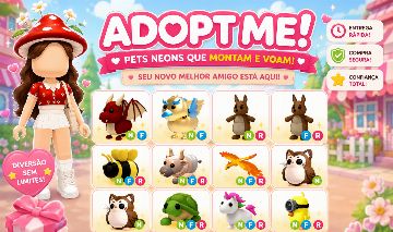 ADOPT-ME | PETS LENDÁRIOS & NEONS | PETS ULTRA-RAROS | ENTREGA RÁPIDA