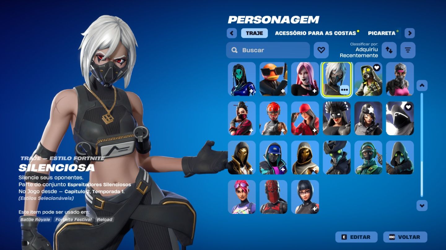 CONTA DE FORTNITE COM 73 SKINS | Glitch | PROMOÇÃO!
