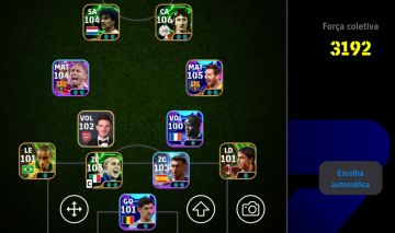 Conta braba com Gullit 104 Cruyff 106 Messi pack 105