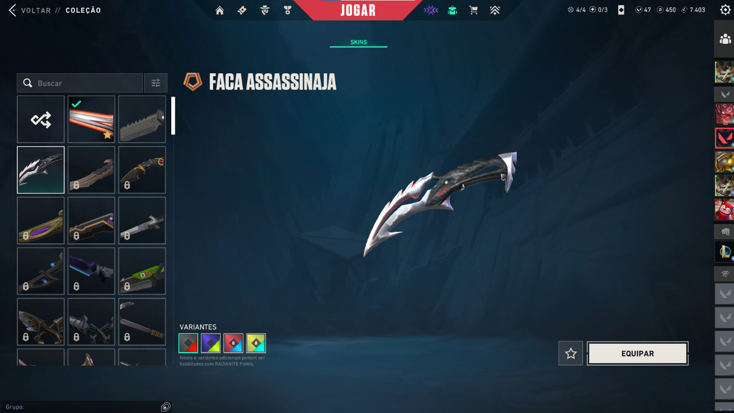 Conta valorant barata mais de 700 gasto