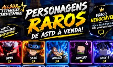 Personagens raros All Star Tower Defense (ASTD)