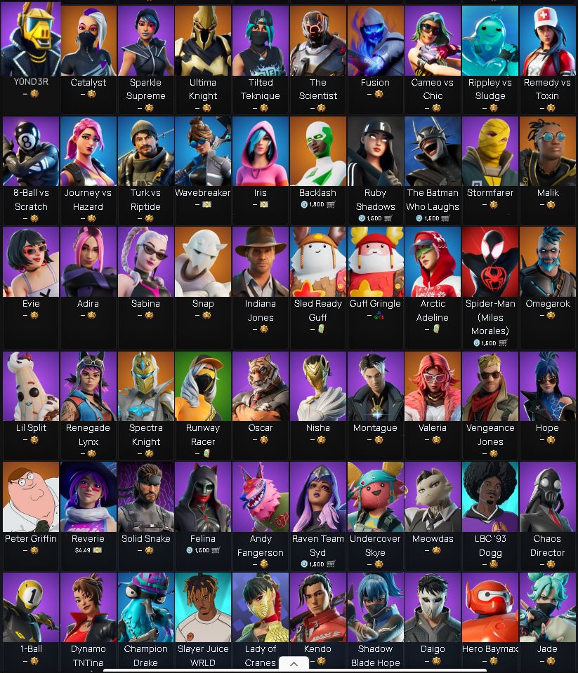 CONTA FORT COM SKINS RARAS!! 1660 GASTOS, NO PRECINHO