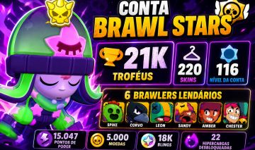 CONTA BRAL STAR NIVEL 116 - 7 LENDARIOS