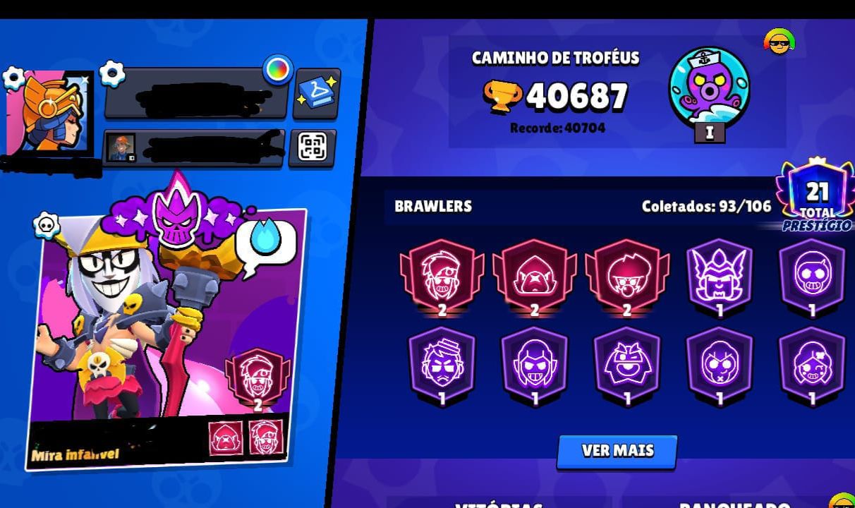 Conta de Brawl Stars 40K à venda
