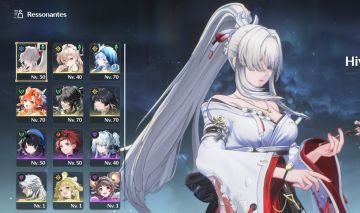 CONTA DE Wuthering Waves - Hiyuki - Lynae - Sigrika - Qiuyuan