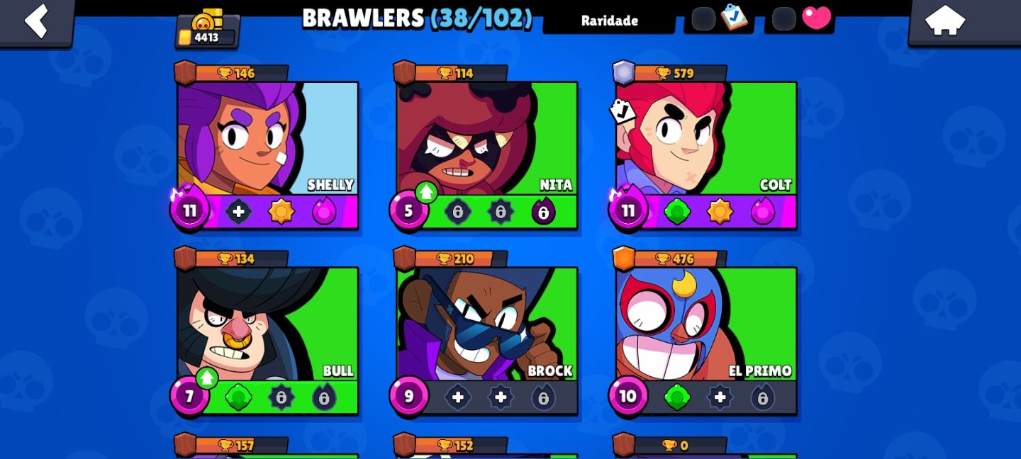 Conta Clash Royale + Brawl stars