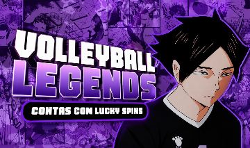 30%OFF! VOLLEYBALL LEGENDS - contas com lucky spin