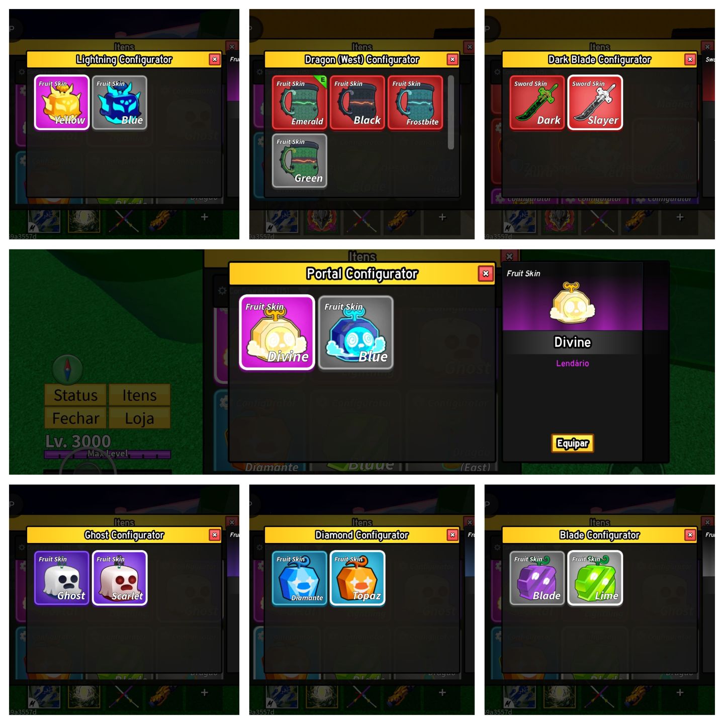 Conta Blox Fruits com 23 Perms, Todas Gamepasses, Todas V4 Full, 15 Storage