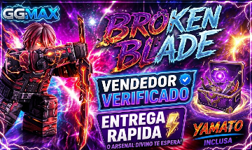 BROKEN BLADE + YAMATO INCLUSA + BRINDES | ENTREGA RÁPIDA E 100% SEGURA