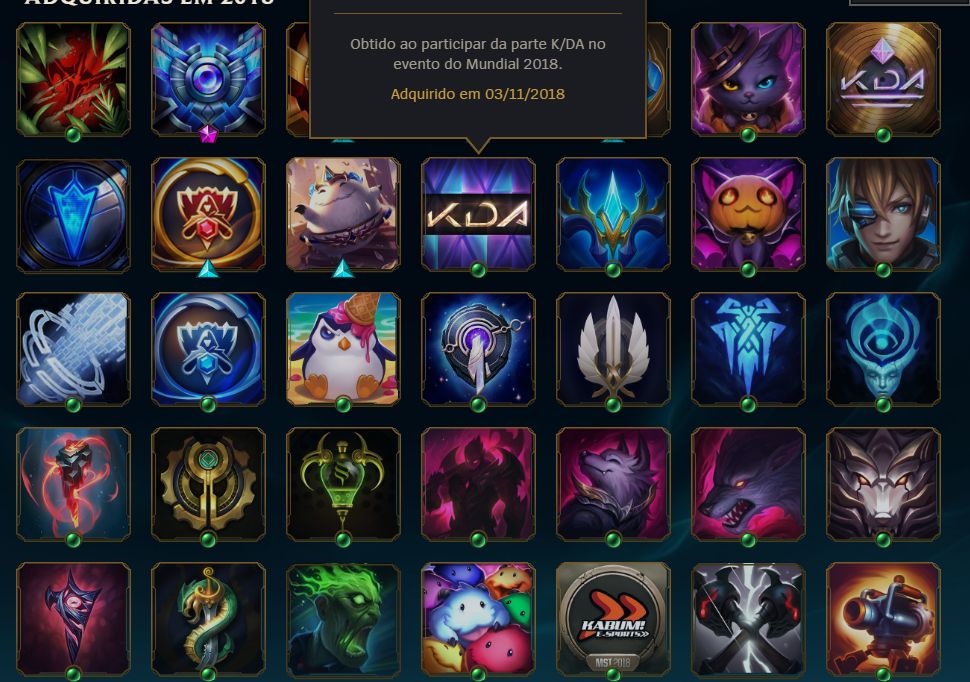 CONTA DE LOL COM TODOS CAMPEOS E EMAIL DE CRIAÇÃO DO ANO DE 2013.
