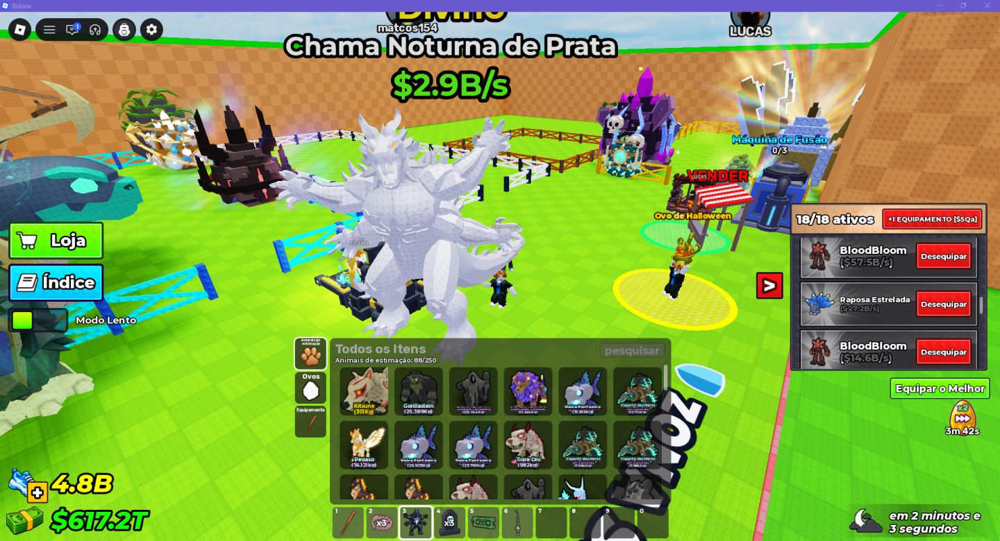 Contas Steal an Egg com Pets de 1T+/s | Roube um Ovo (Melhores Contas à Venda)
