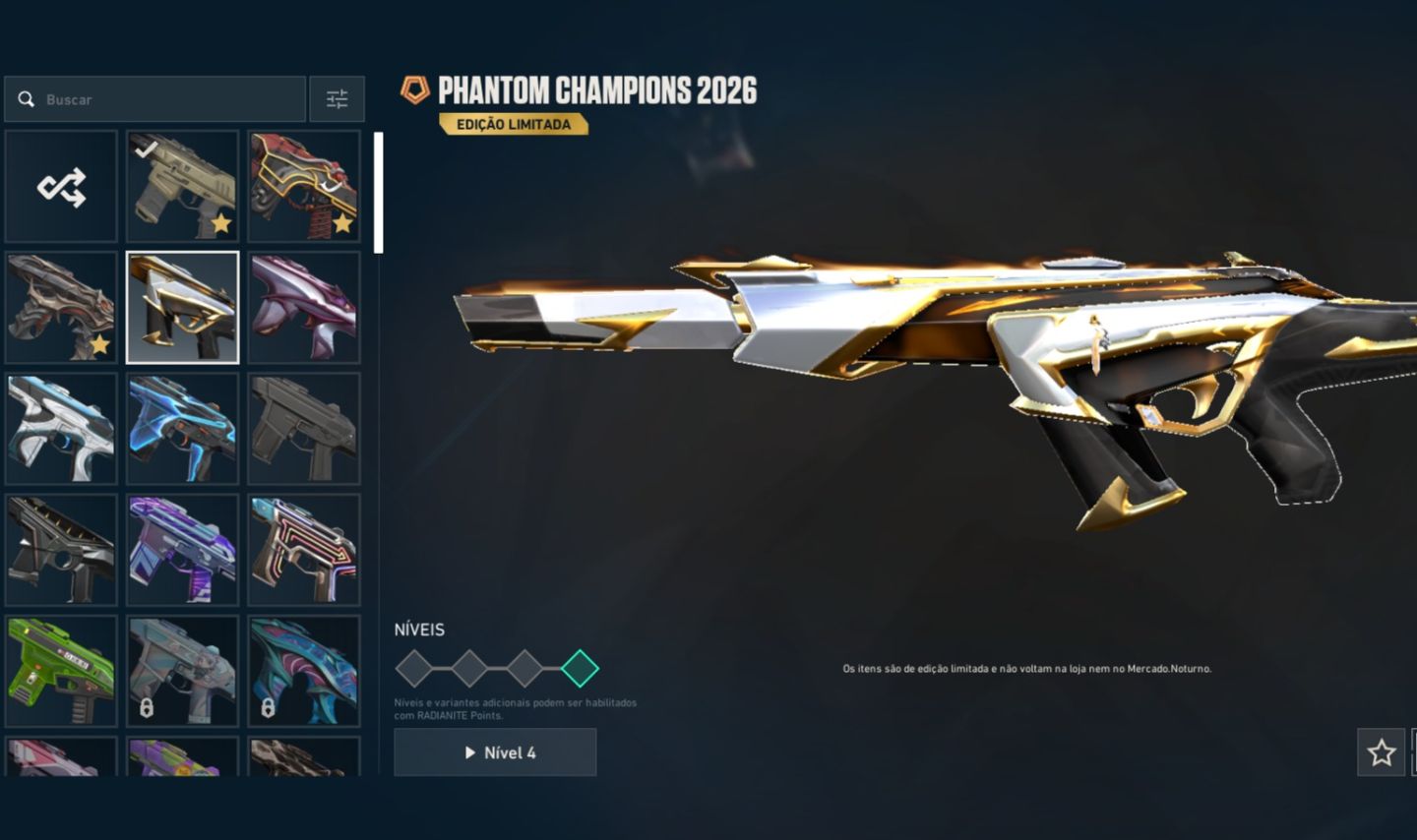 CONTA VALORANT CHAMPIONS 2026 VALOR NEGOCIAVEL CRIADOR