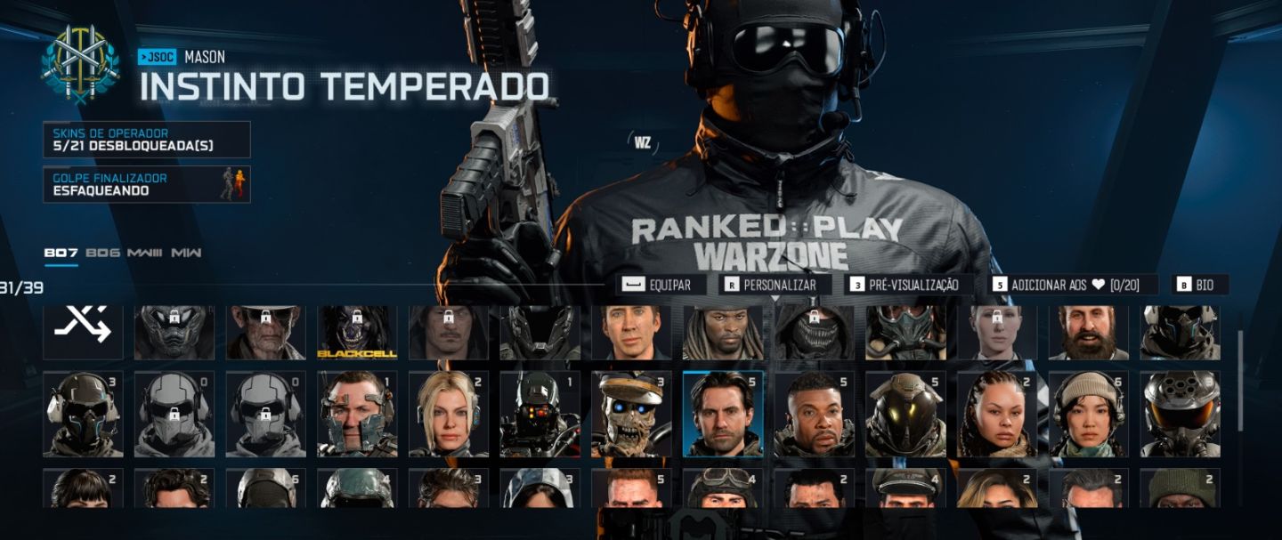 CONTA WARZONE ALLUCARD PC XBOX / PSN