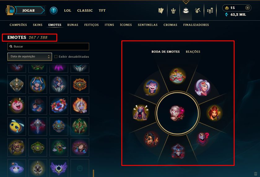 [HandLevel] Lv 700+Gold 3+MAIN MIDLANER+197 Skins/Icones Antigos 2013+KATARINA