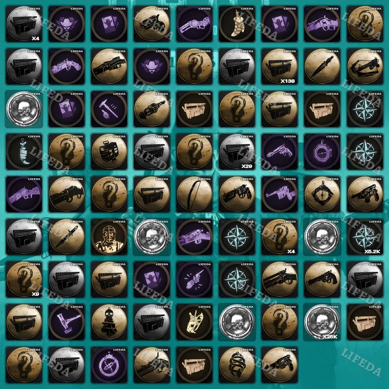 [MENOR PREÇO] HUNT: SHOWDOWN TWITCH DROPS - 45K+ ITENS / SKINS / HUNTERS