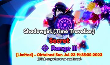 Homura (Traveller) Anime Adventures Evo