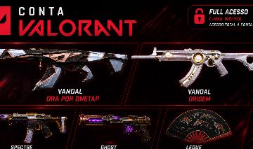 Conta Valorant c/ Vandal Ora por OneTap