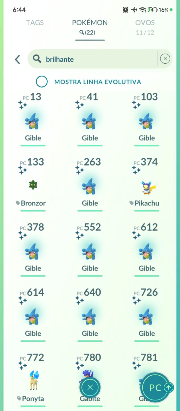 Conta Pokémon Go, Nível 42, 31 lendários, 22 shinys com Pikachu cosmog shiny