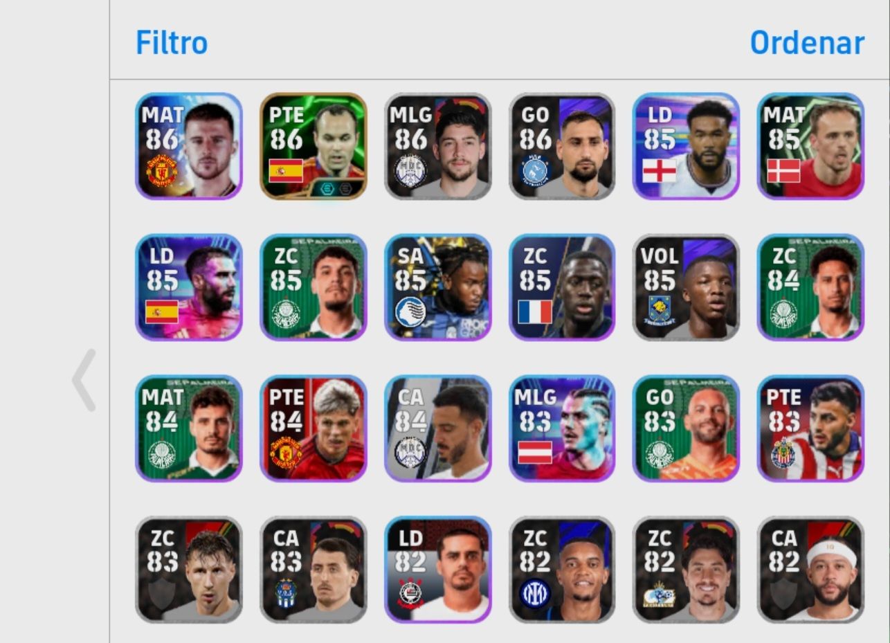 Conta de Efootball Upada | Preço Acessível!!