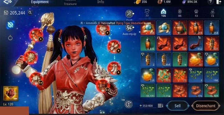 Conta MIR4 BOOSTING WORLD - LV120