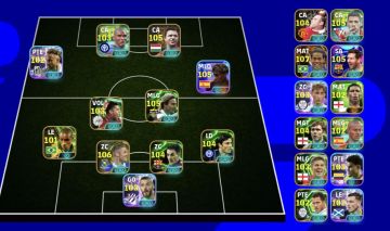 Contd de efootball 3226 com vários outros jogadores bons