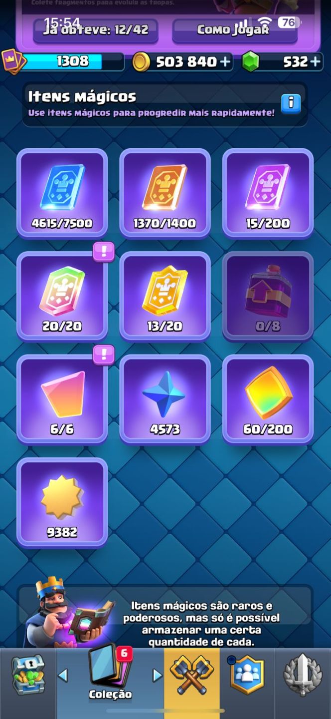 Conta Clash Royale / Medalha 10 anos de Jogo/ 4 Cartas Nivel 16 / 12 evolucoes