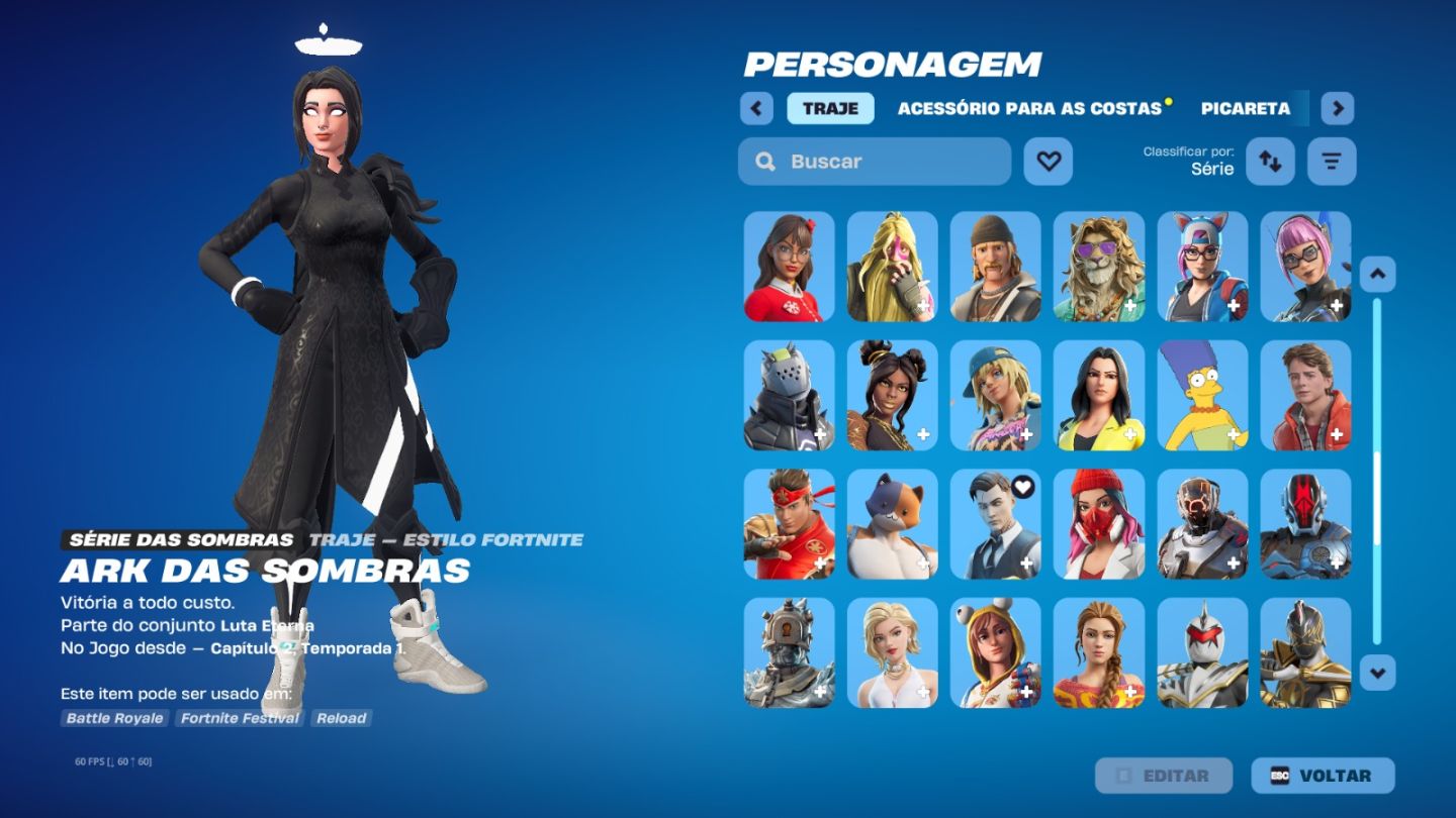 Conta fortnite