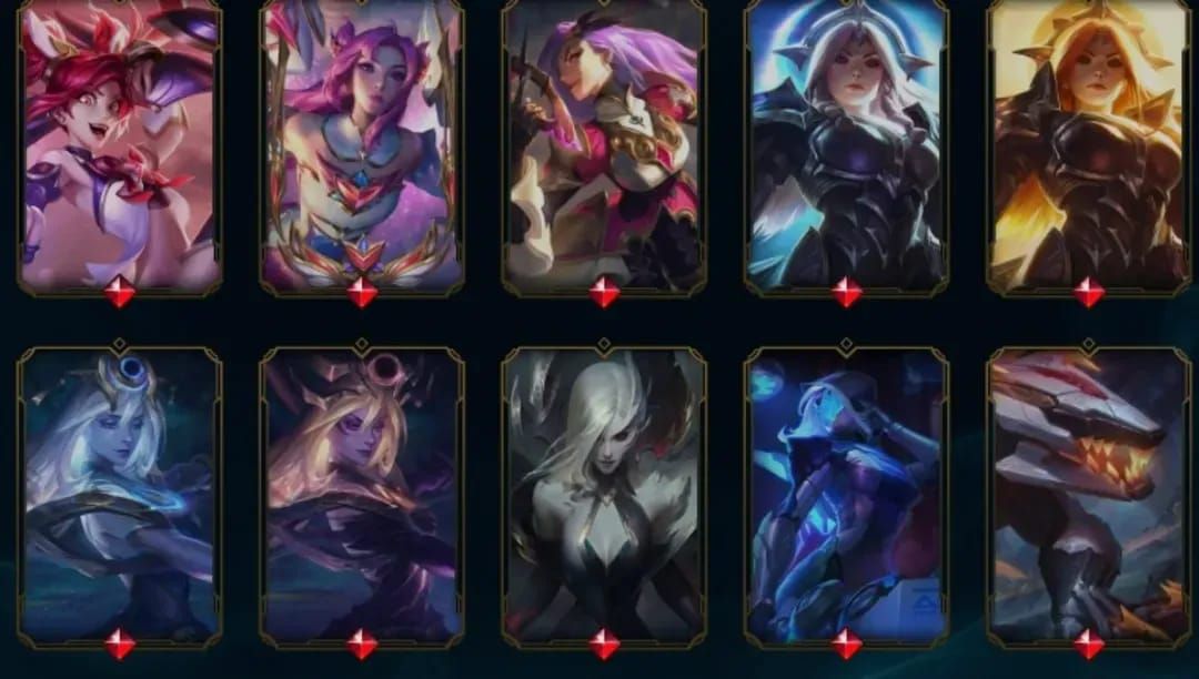 Venda de conta LOL 300 skins! 1 Ultimate Lux elementalista!