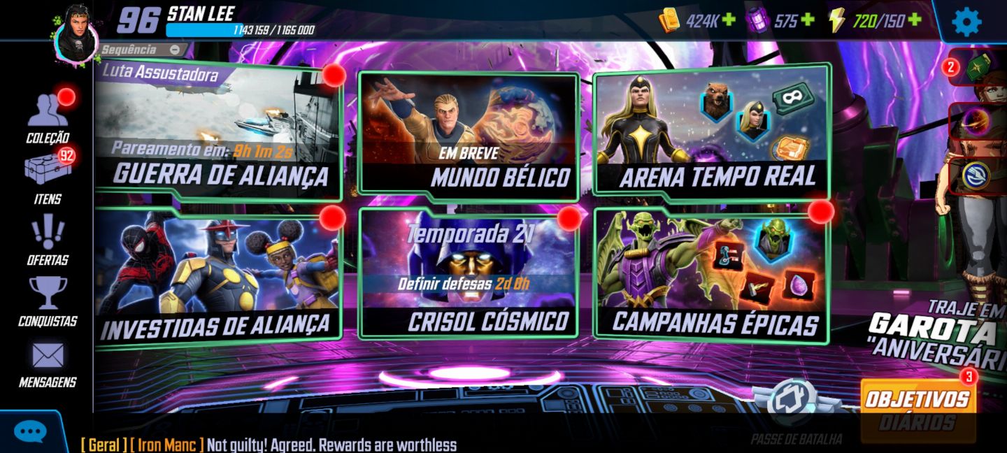 Marvel Strike force mobile Android